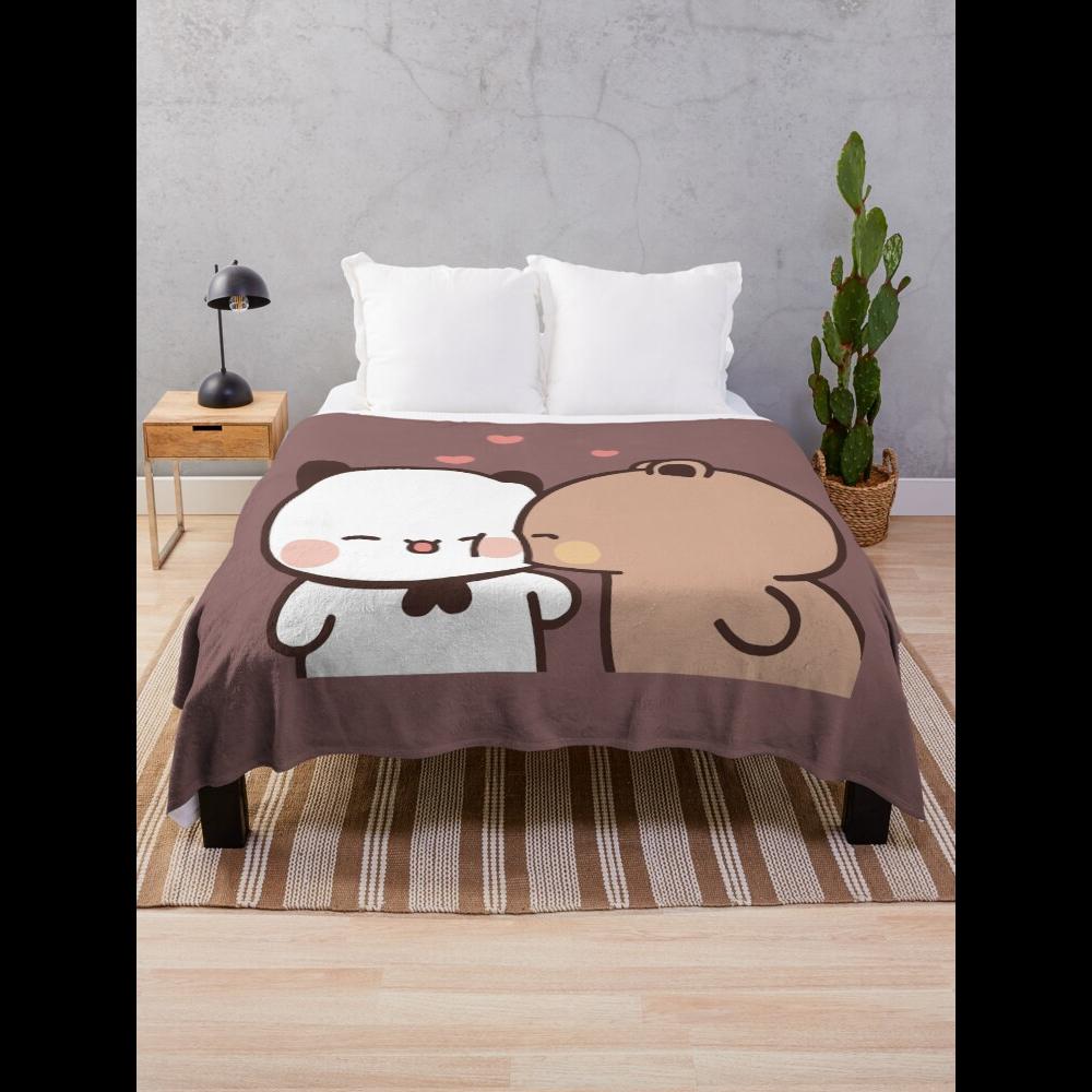 Home Textiles Throw - Поцелуй любви от DuDu Bear to