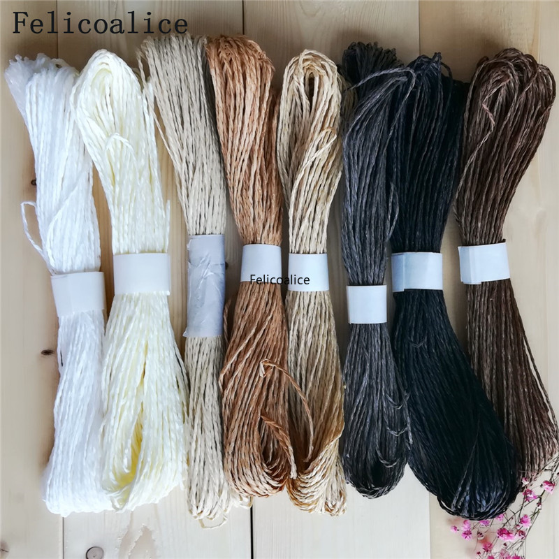 Home Art Textiles - 1 шт./лот 30 м Раффи травяной