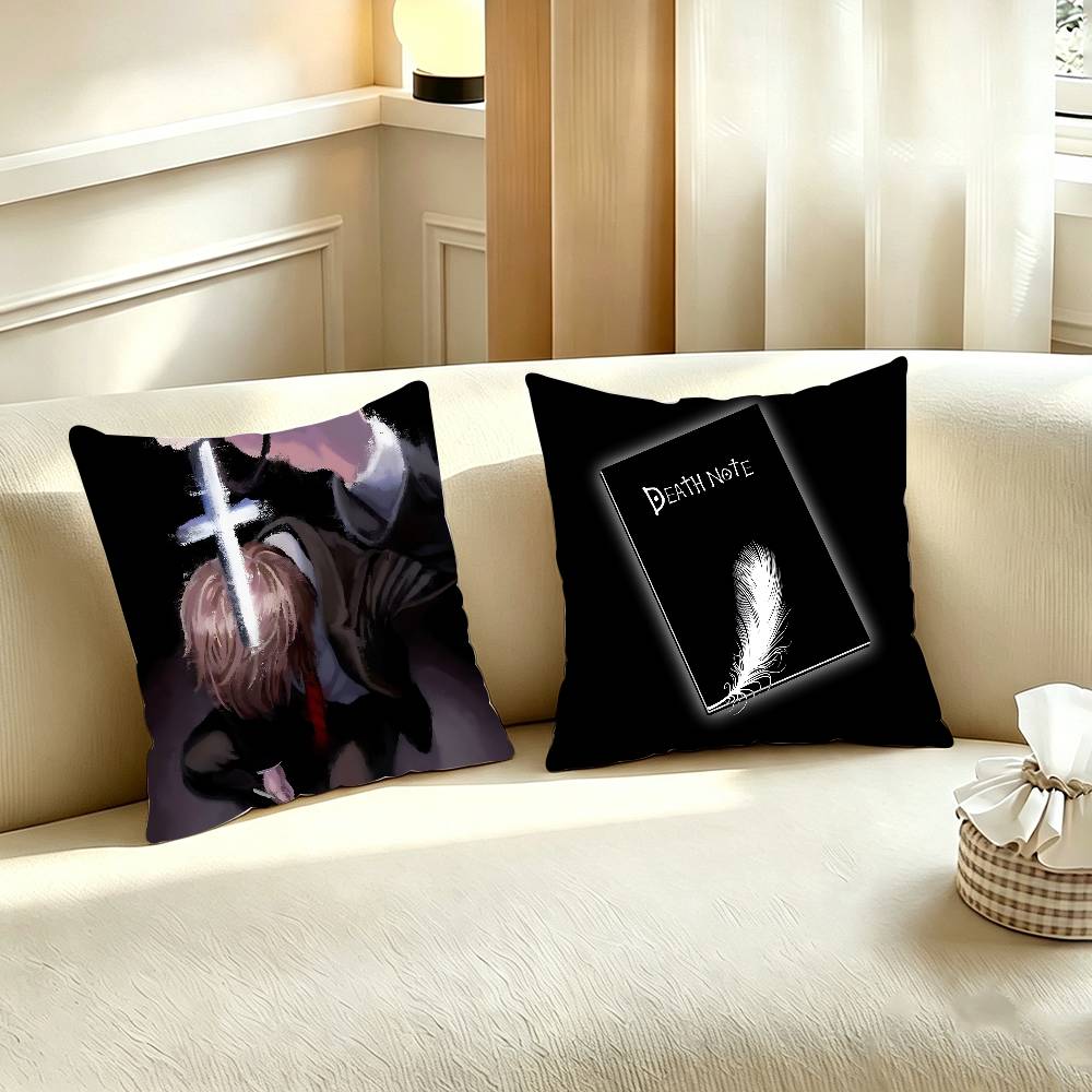 Home Textiles Notes - Наволочка D-DEATH NOTE для дивана в