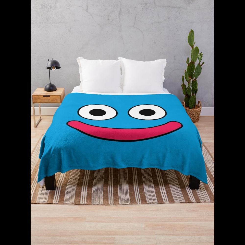 Одеяло Dragon Quest Slime, мяг – обзор и цена Home Textiles Throw