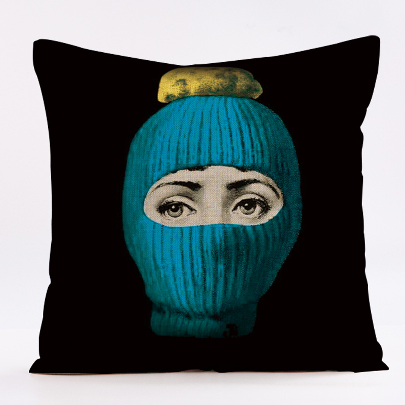 Abstract Nordic facial pattern – обзор и цена Home Textiles Throw