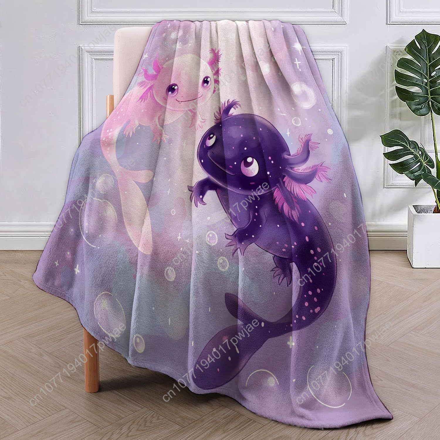Одеяло Axolotl, милые фланелев – обзор и цена Home Textiles Throw