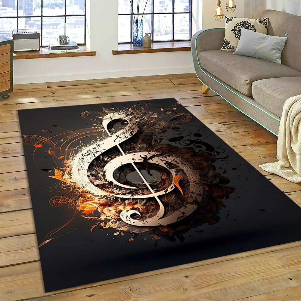 Красочная музыкальная нота, му – обзор и цена Home Textiles Notes