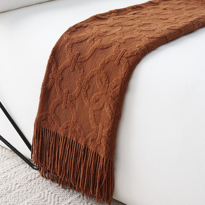 Скандинавский вязаный бегун дл – обзор и цена Home Textiles Throw