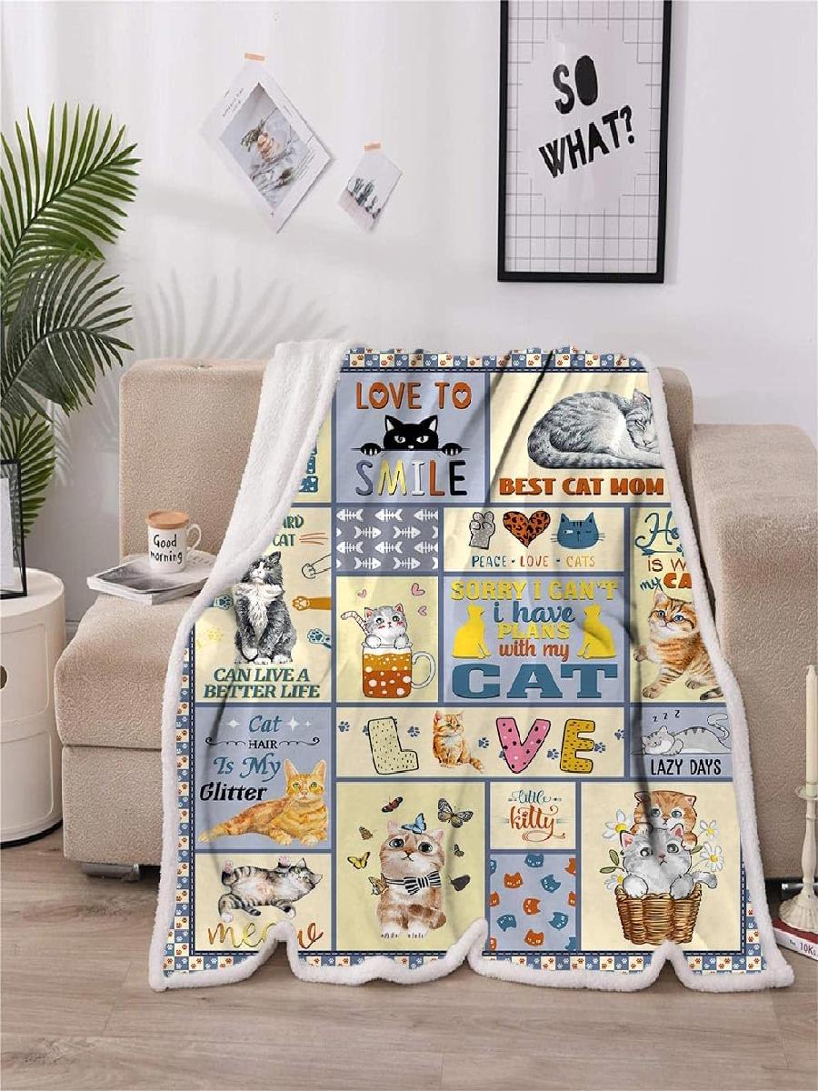Одеяло для кошек TRIKPTEY, уют – обзор и цена Home Textiles Throw