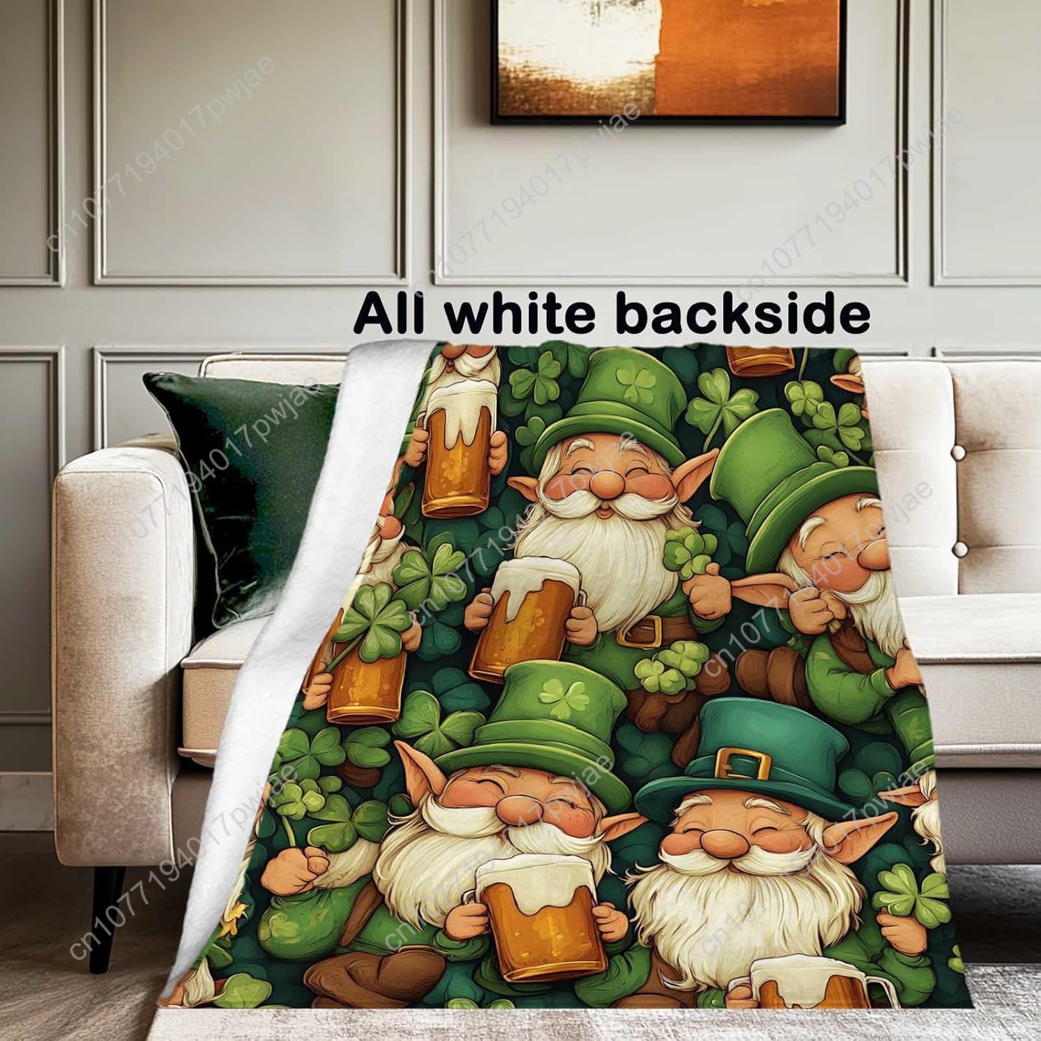 Одеяло в виде гнома на день Св – обзор и цена Home Textiles Throw