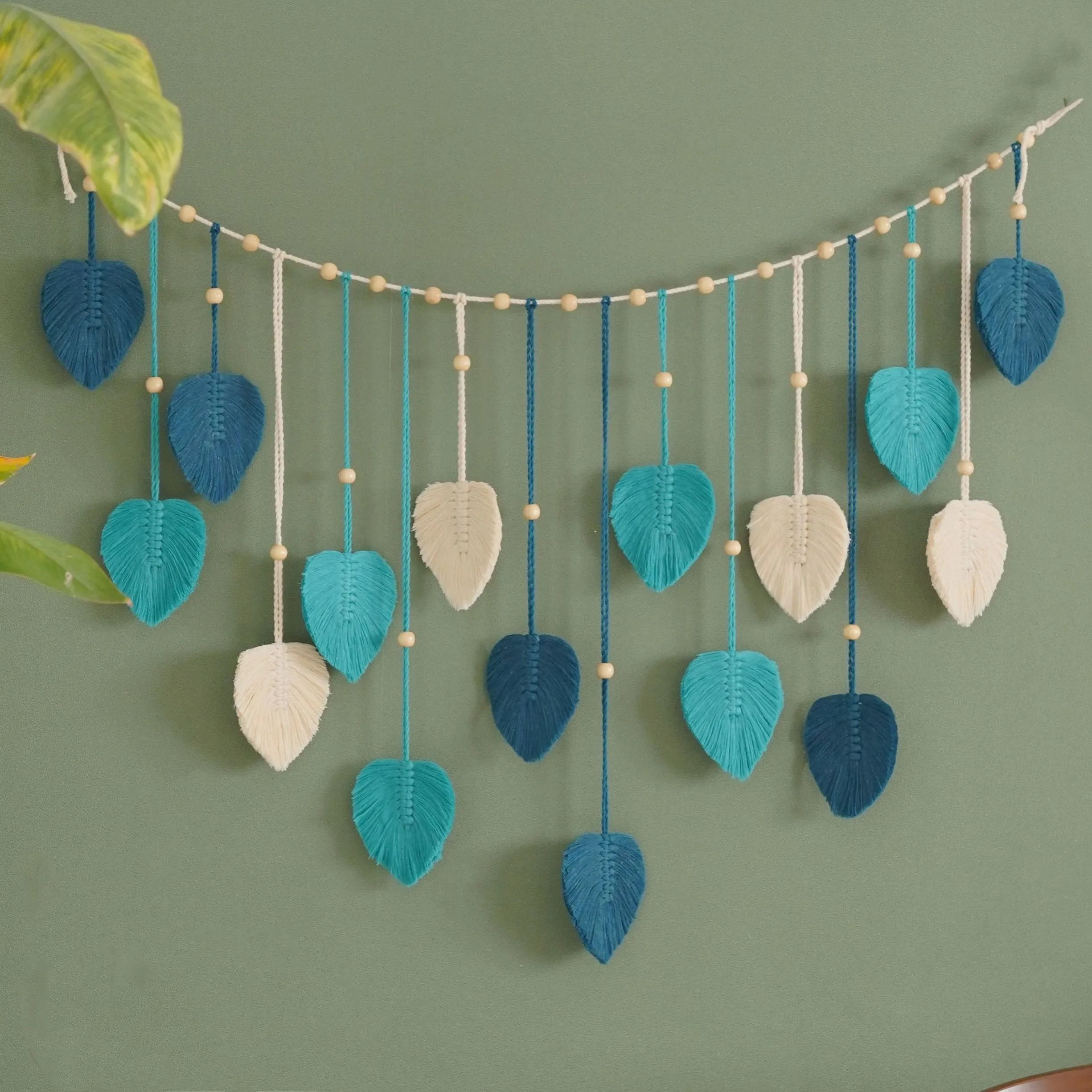 1-комп. гирлянда с зелеными ли – обзор и цена Home Art Textiles