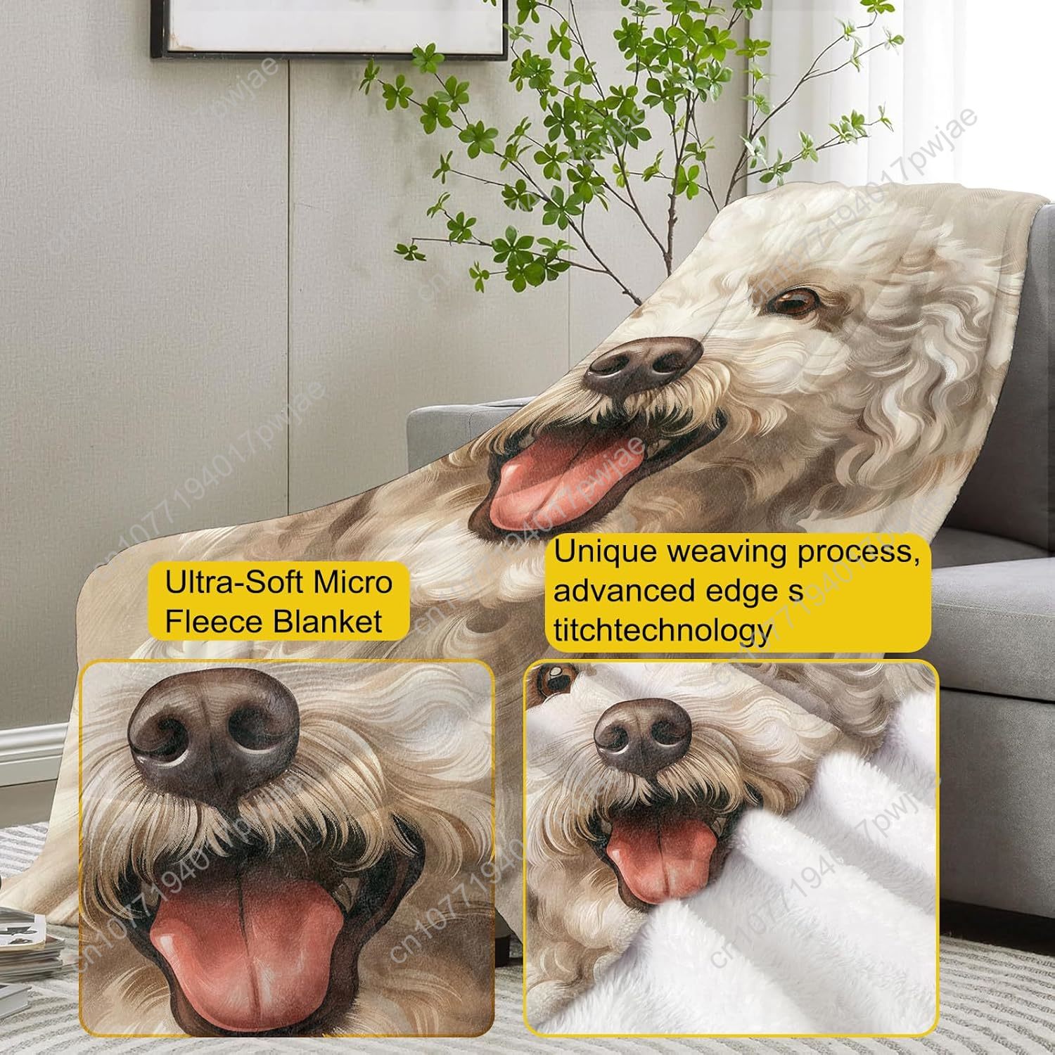 Одеяло с портретом радостного  – обзор и цена Home Textiles & Furnishings