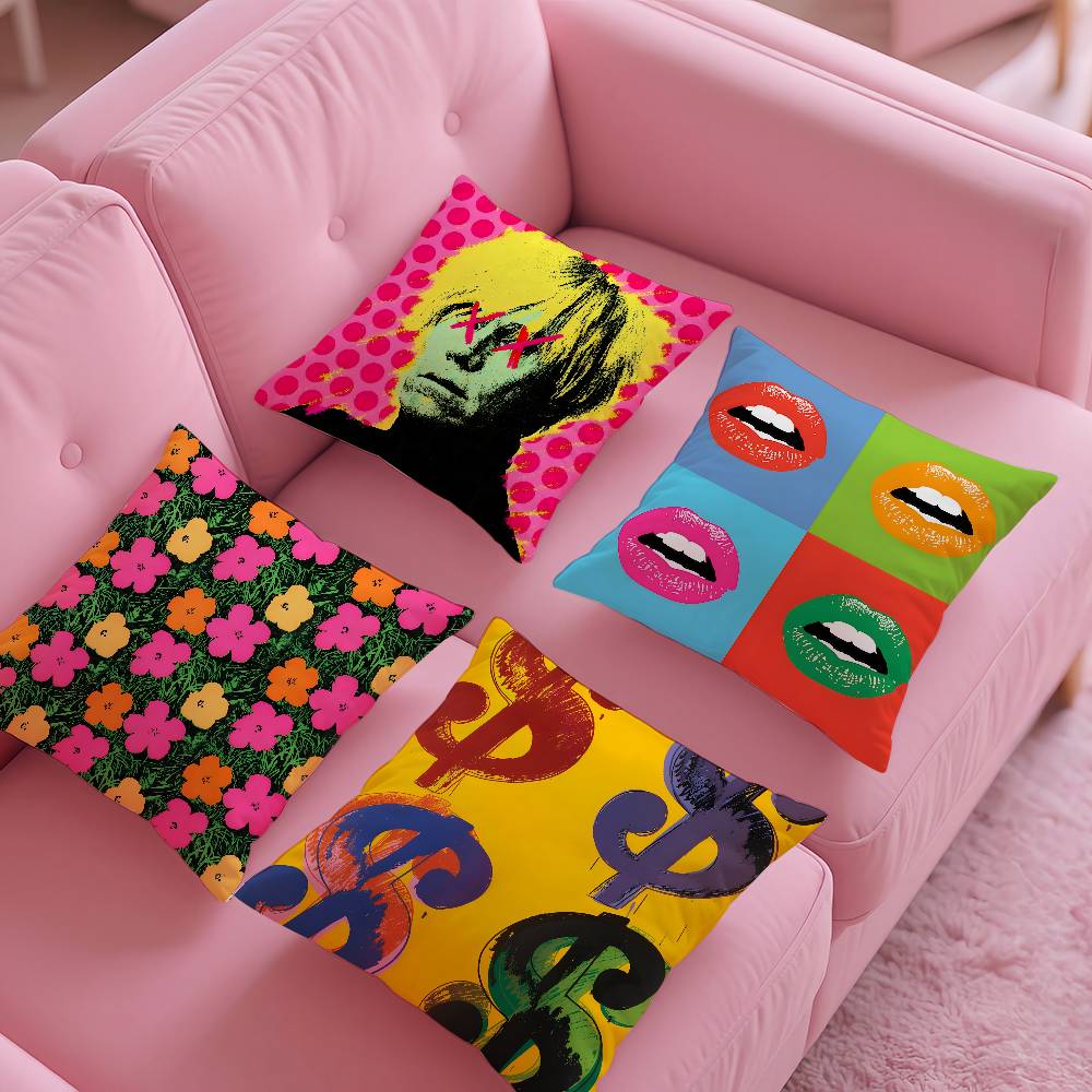 A-Andy W-Warhol Art наволочка  – обзор и цена Home Art Textiles